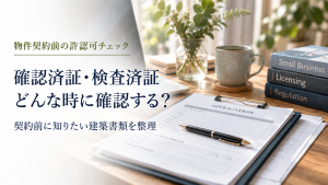 店舗物件の確認済証・検査済証 のアイキャッチ
