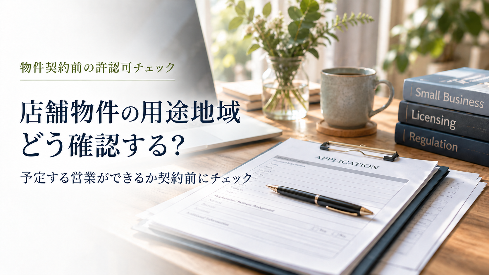 店舗物件の用途地域確認 のアイキャッチ